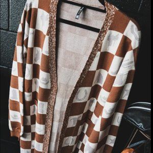 The West Block Sweater Cardigan - L/XL